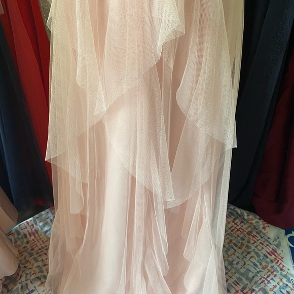 White By Vera Wang Tulle Mesh Gown🌸🌸🌸 - Picture 6 of 14